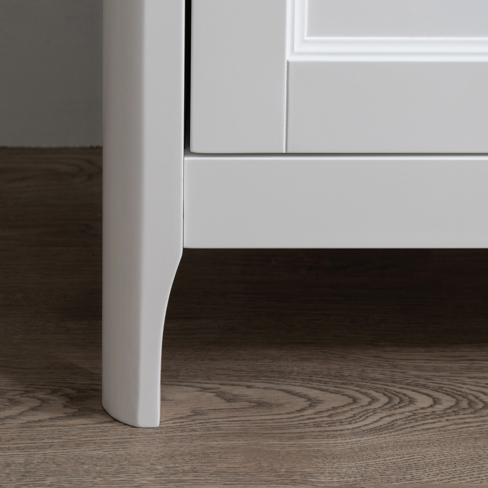 Noa and Nani Lillestrom White Single Door Bathroom Cabinet Image 5