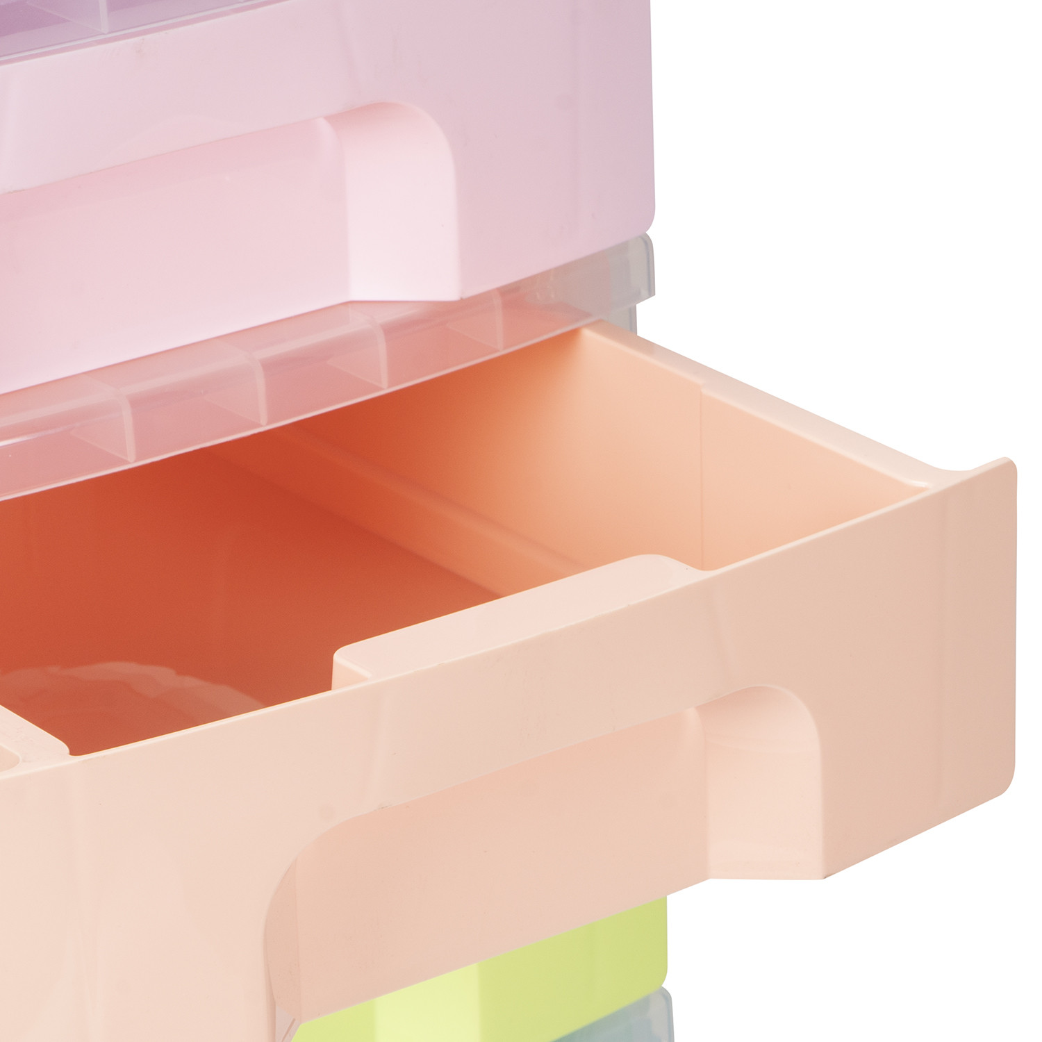Really Useful 7 Drawer Pastel Tower Storage Unit Image 2