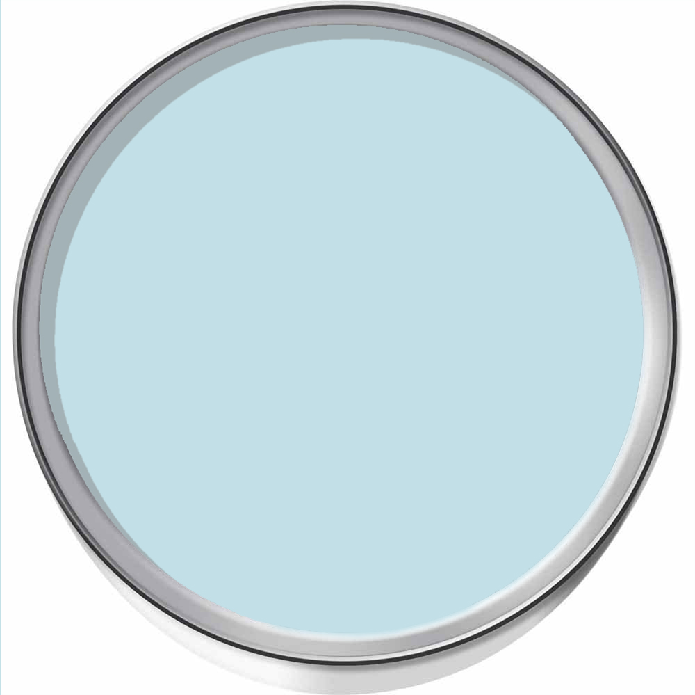 Hemway Pastel Blue Furniture and Walls Matt Chalk Paint 1L Image 3