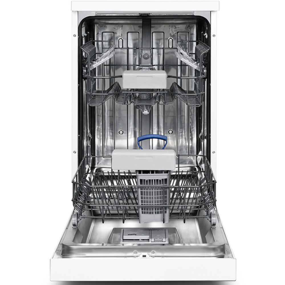 Montpellier MDWD1064W 45cm White Freestanding Slimline Dishwasher Image 3