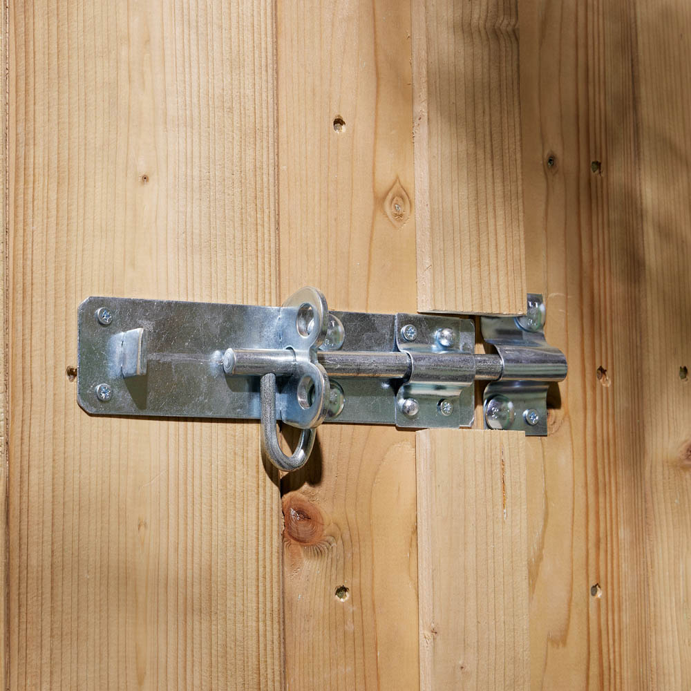 Rowlinson 8 x 6ft Shiplap Apex Shed with Window Image 6