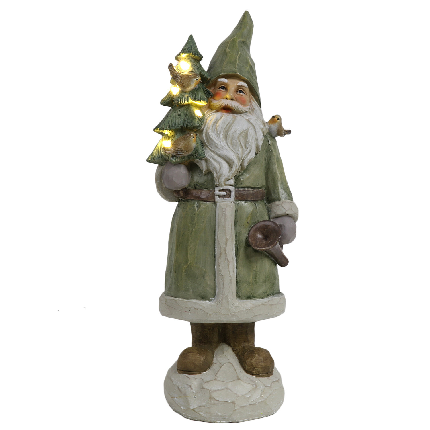 LED Christmas Santa - Green Image 2