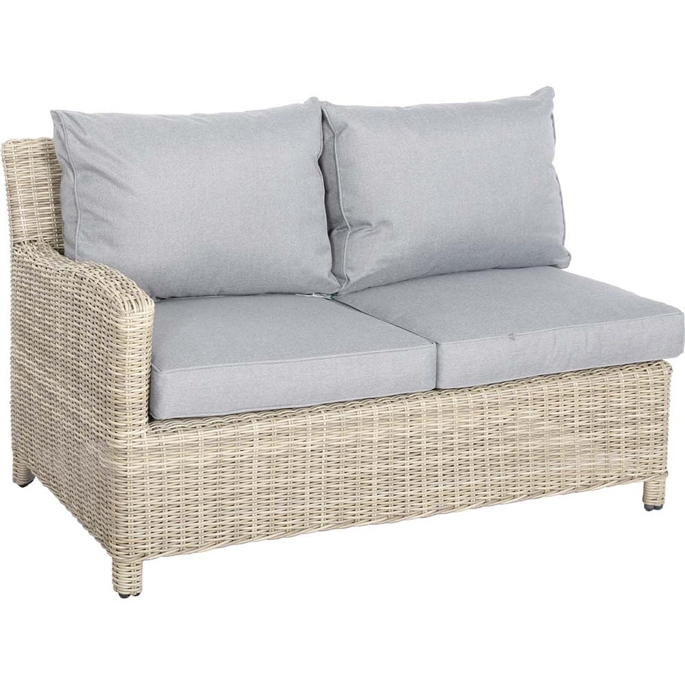 Royalcraft Wentworth 120 7 Seater Grey Fire Pit Modular Corner Lounge Set Image 15