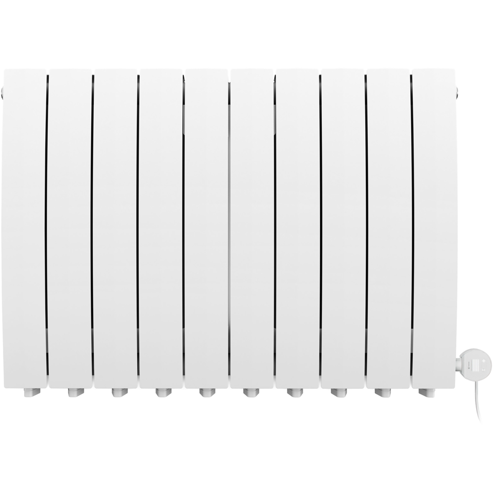 Terma Bergamo Wi-Fi White Matt Electric Radiator 1200W 590 x 800mm Image 3