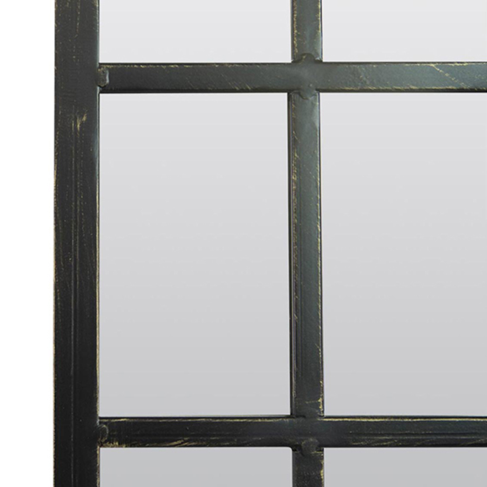 MirrorOutlet Somerley Rustic Arched Garden Mirror 140 x 40.5cm Image 3