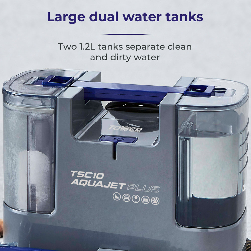 Tower TSC10 AQUAJETPLUS Spot Pro Cleaner 400W Image 8