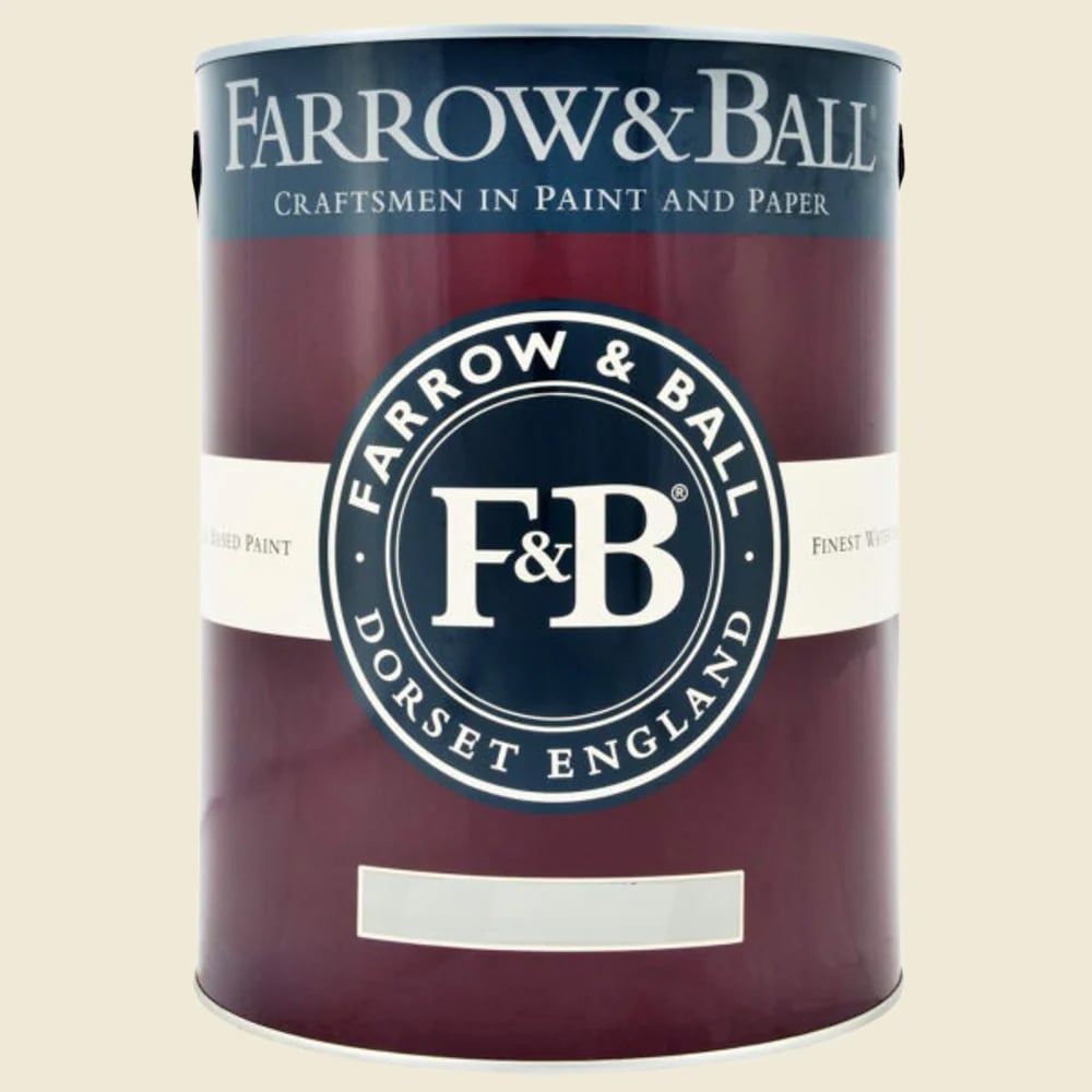 Farrow & Ball White Tie Exterior Masonry Paint 5L Image 2