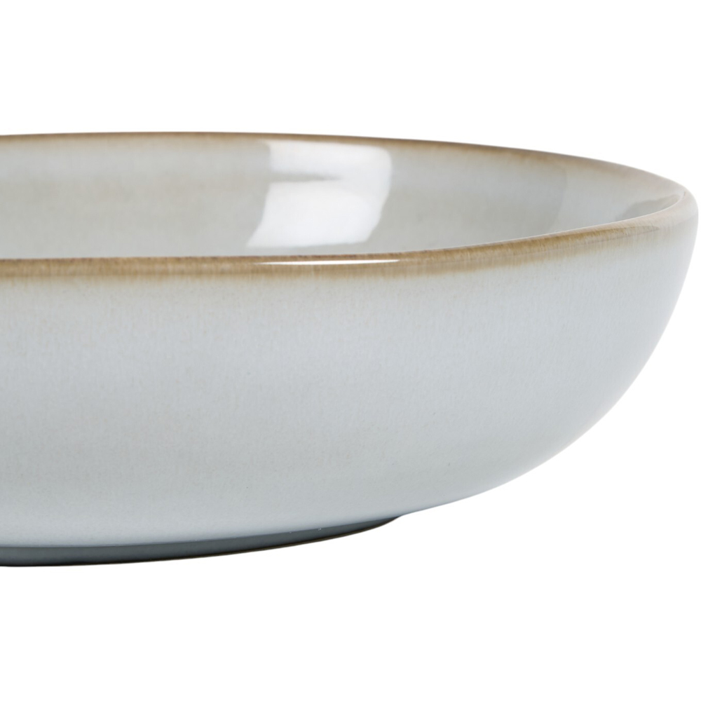 Quartz Reactive Glaze Cereal Bowl - White Image 2