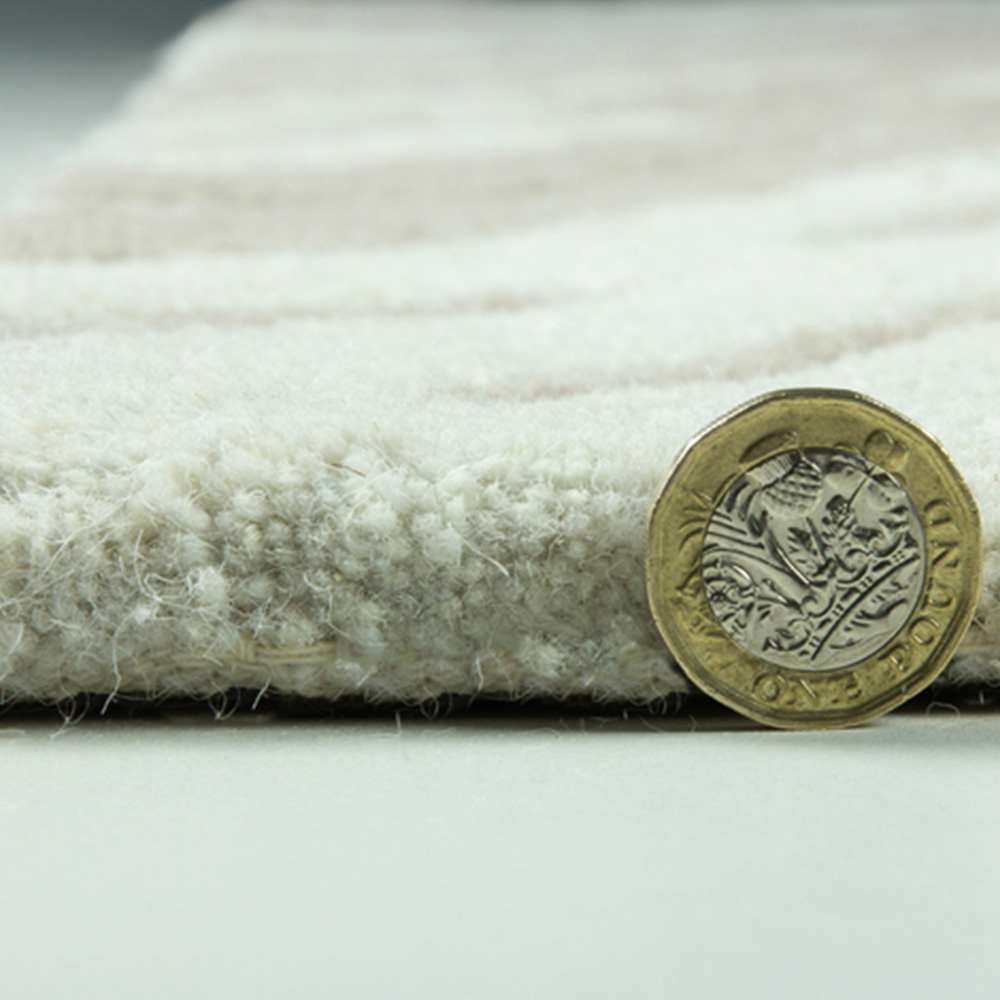 Esselle Home Aura Storm Natural and Mink Rug 120 x 170cm Image 4