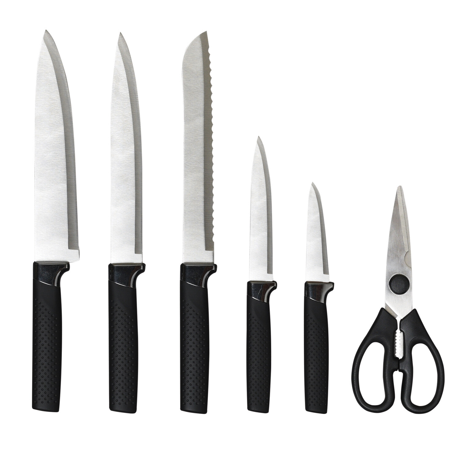 5 Piece Stainless Steel Knife Block Set Image 3