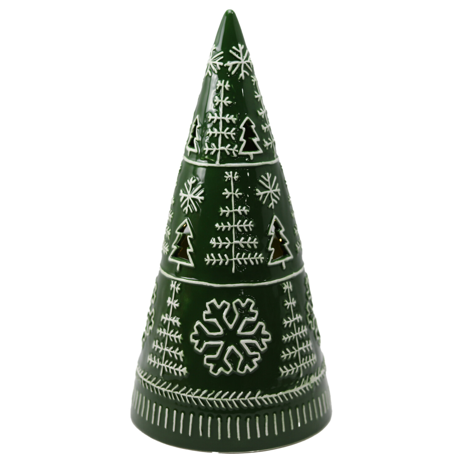 Red or Green LED Tree Ornaments Red or Green Image 2