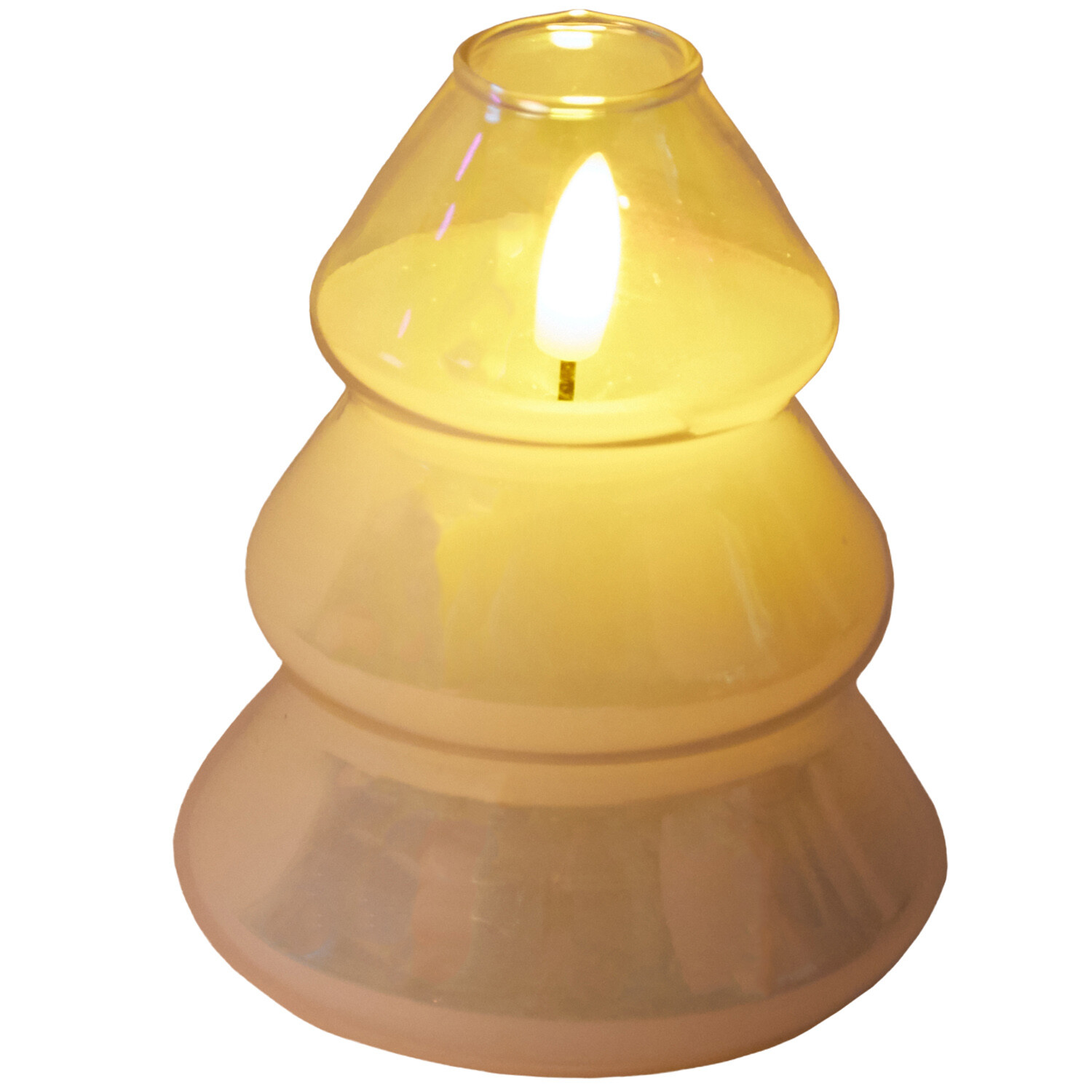 Lustre Tree LED Candle - White Image 3