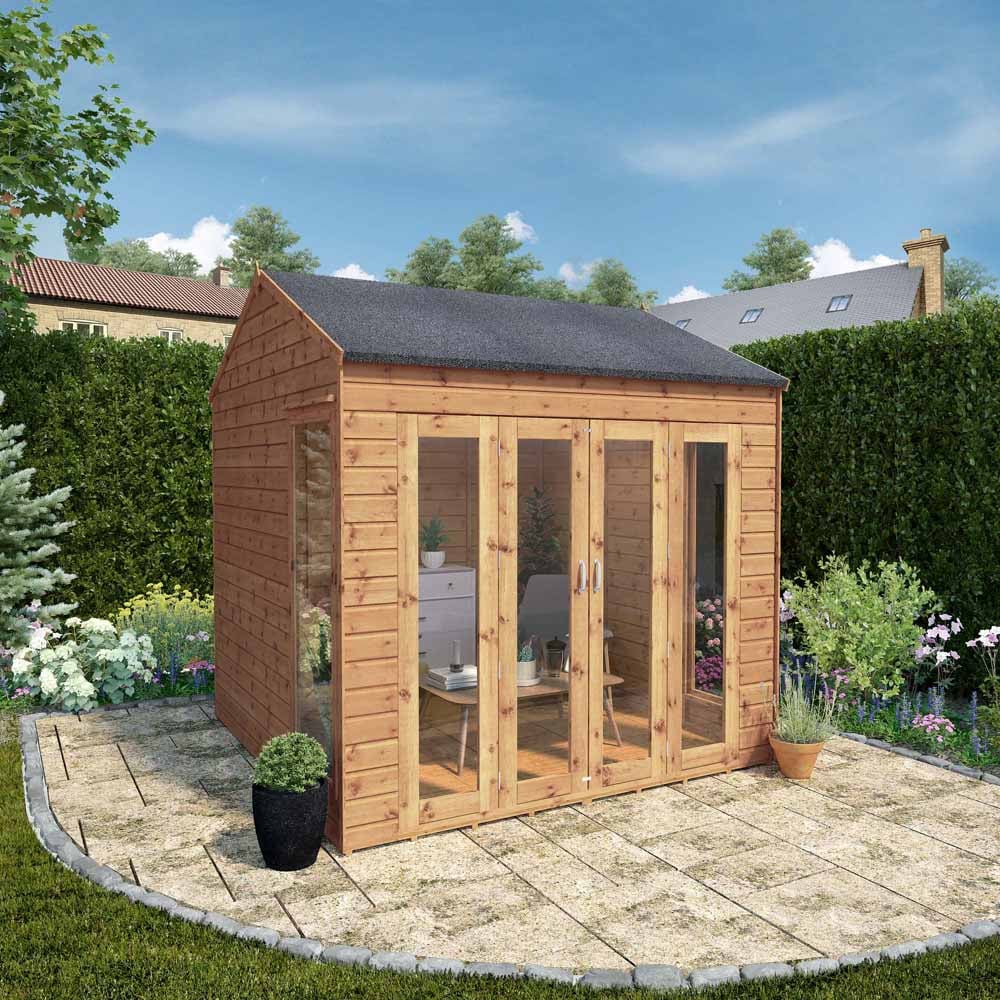 Mercia 8 x 8ft Double Door Vermont Summerhouse Image 2