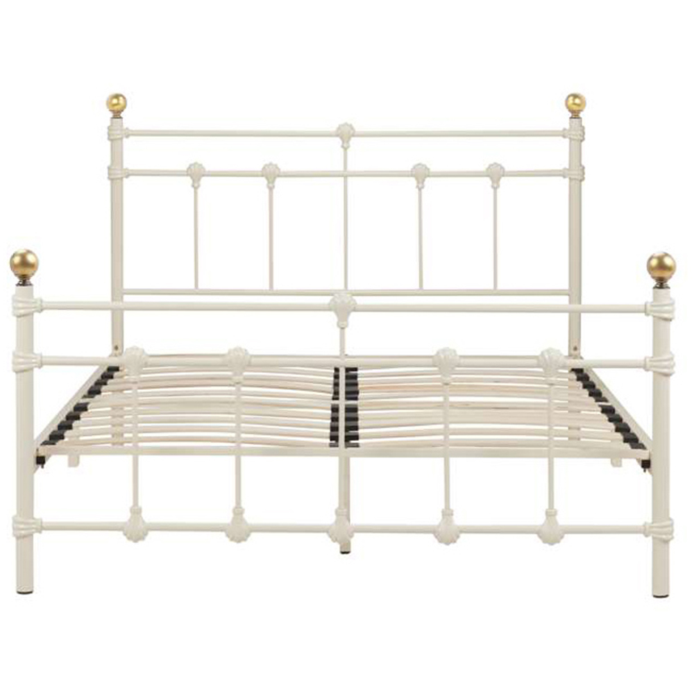 Atlas Double Cream Bed Image 4