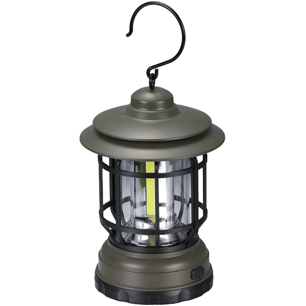 Set of 2 Camping Lanterns - Grey Image 3
