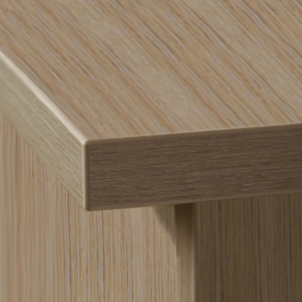 R White Cabinets Small Laptop Desk Brown Image 3