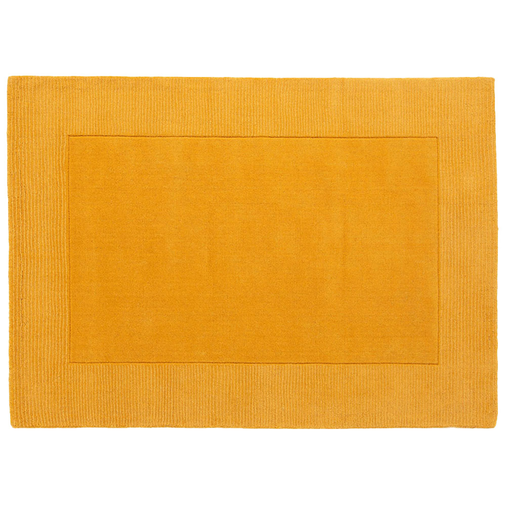 Esselle Home Esme Ochre Wool Rug 80 x 150cm Image 1