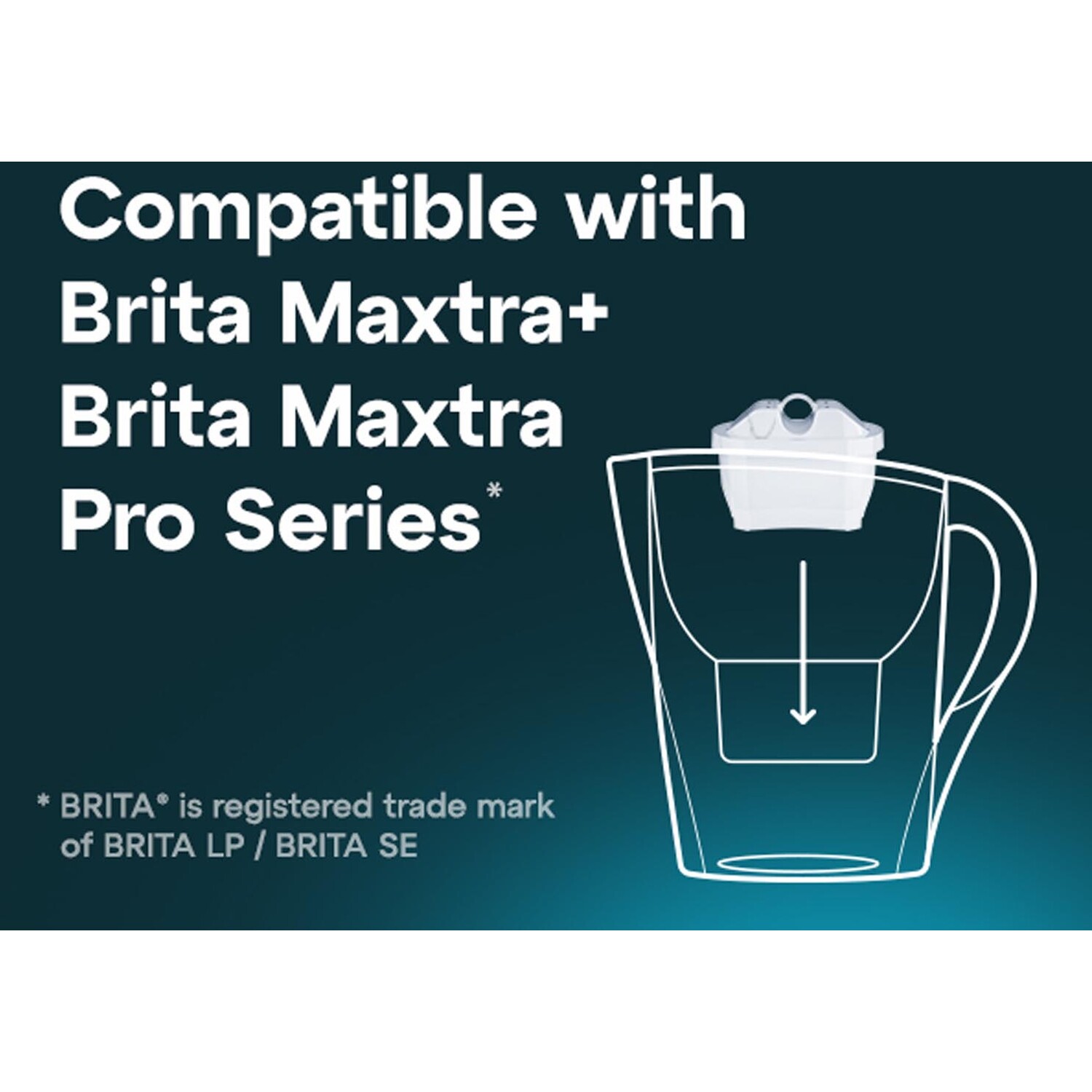 Pack of 6 Brita Aquaeffect Water Filter - White Image 12