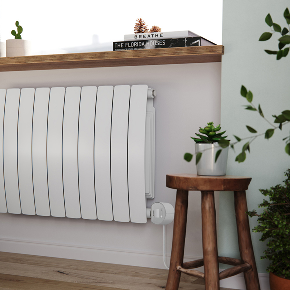 Terma Bergamo Wi-Fi White Matt Electric Radiator 1500W 590 x 1040mm Image 8