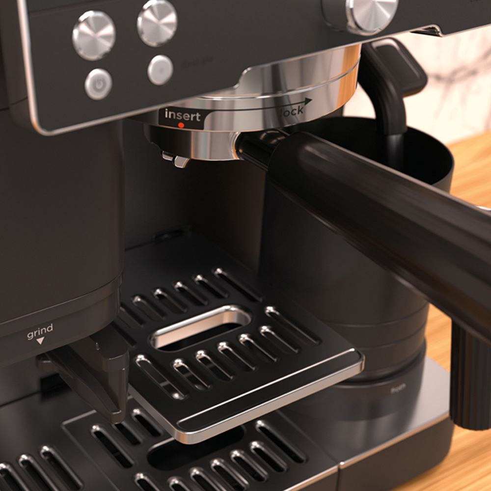 Ninja ES601UKBK Luxe Café Premier Series Black Home Espresso Machine Image 9