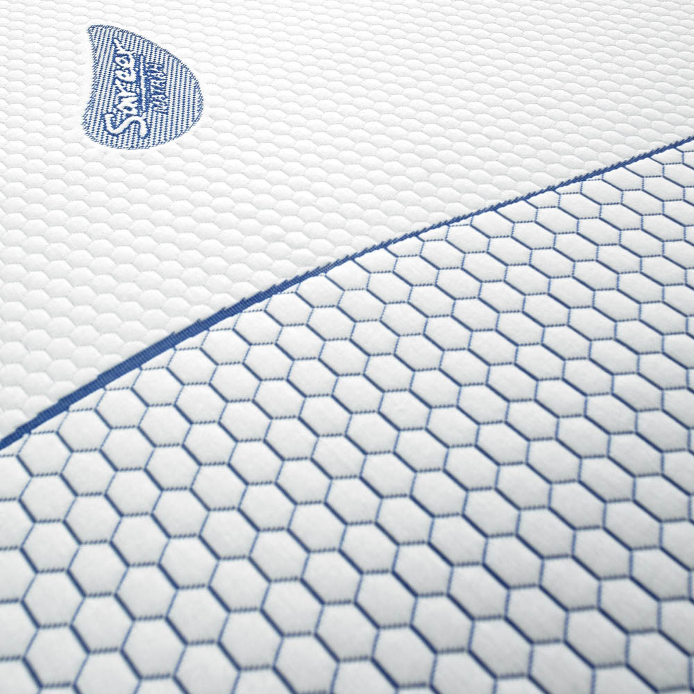 Sareer Matrah Double Cool Blue Memory Foam Mattress Image 3