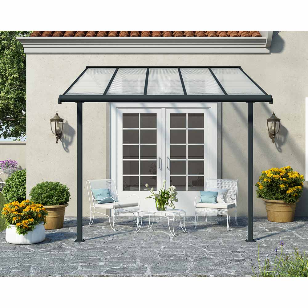 Palram Sierra Grey 3 x 3.05m Patio Cover Image 5