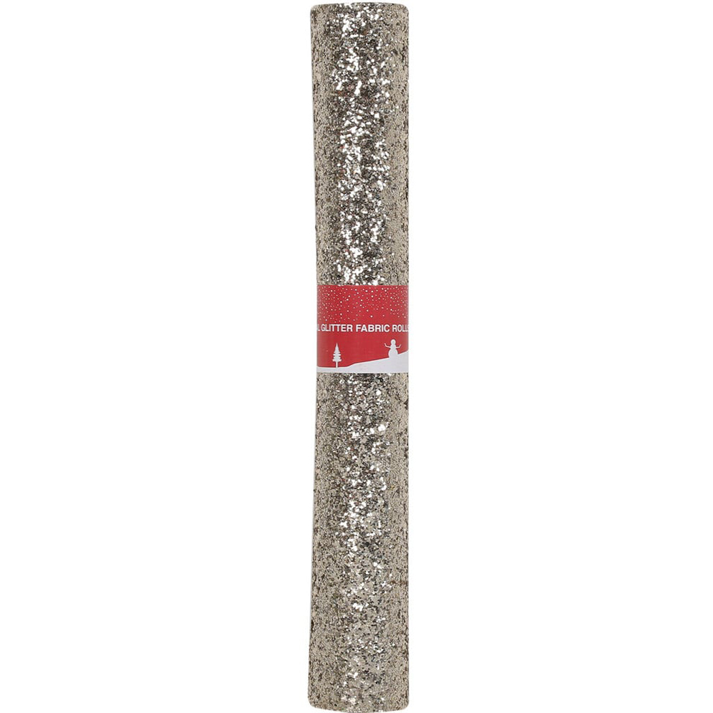 Single Glitter Fabric Roll 11.2 x 36cm in Assorted styles Image 4