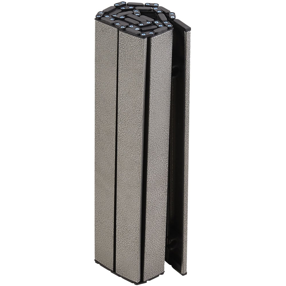 Living and Home 4 Seater Silver Grey Portable Folding Camping Set Image 4