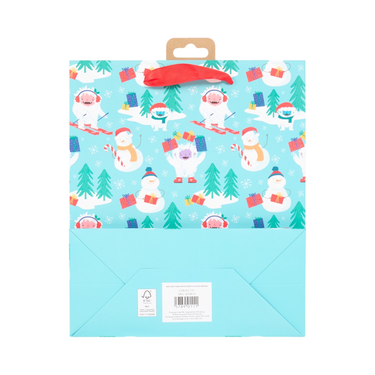 Yeti Snowman Gift Bag Image 2