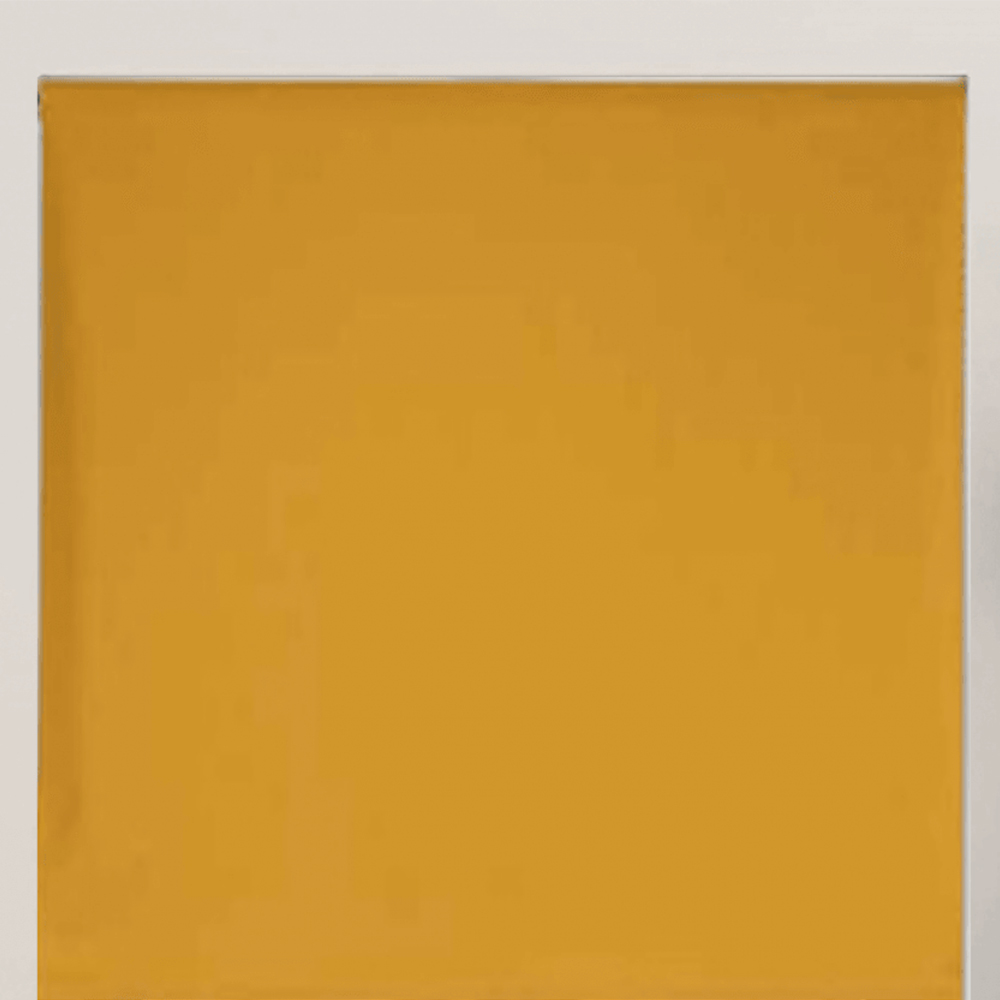 New EdgeBlinds Thermal Blackout Roller Blinds Ochre 140cm Image 2