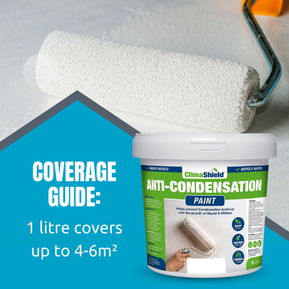 SmartSeal Devon Cream Anti-Condensation Paint 5L Image 8