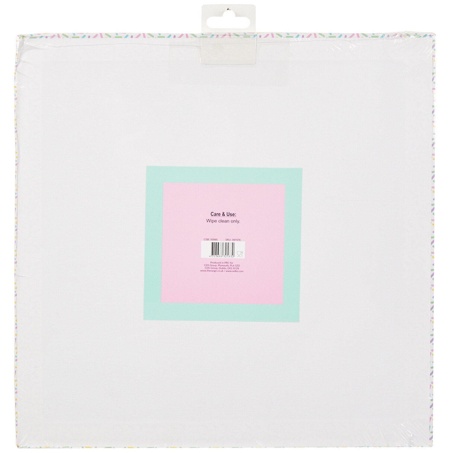 Sprinkles Square Cake Board 35cm - Multicolour Image 2