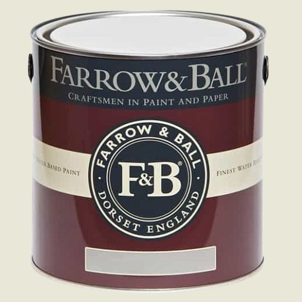 Farrow & Ball Interior Wood and Metal 2010 James White Flat Eggshell Paint 2.5L Image 2