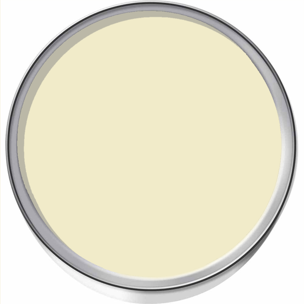 Hemway Lemon Chiffon Furniture and Walls Matt Chalk Paint 1L Image 3