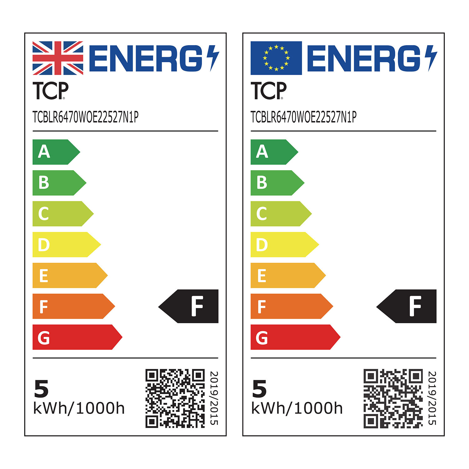 TCP LED R63 470L E27 Warm White Bulb - Warm White Image 4