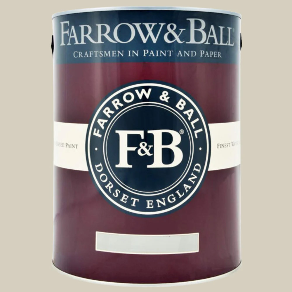 Farrow & Ball Shaded White Exterior Masonry Paint 5L Image 2