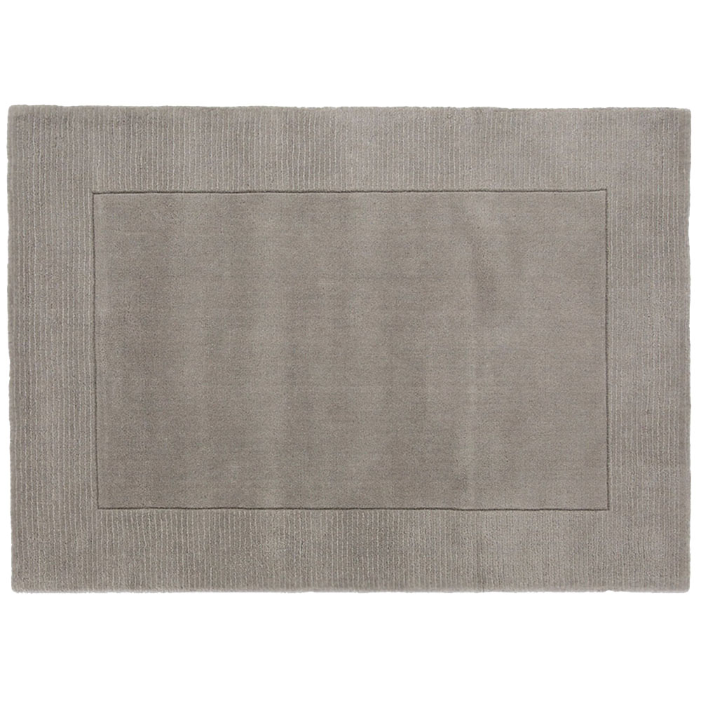 Esselle Home Esme Silver Wool Rug 80 x 150cm Image 1