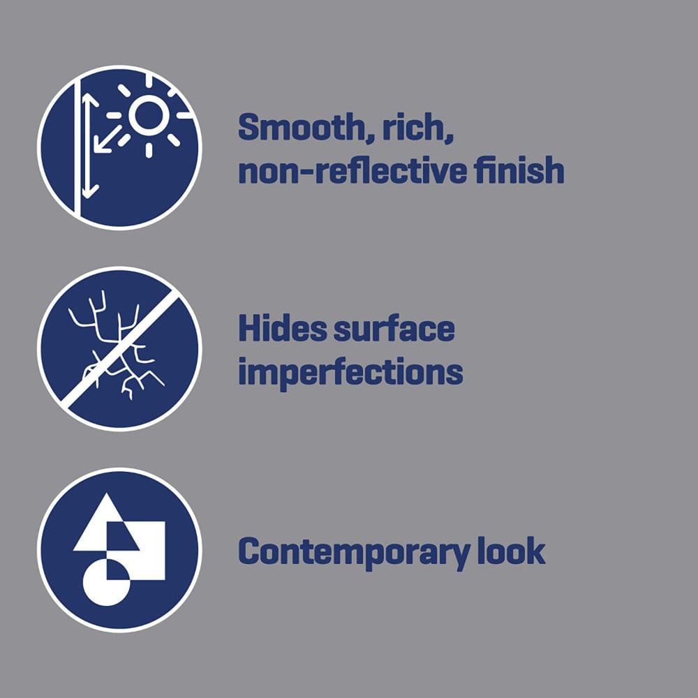 Johnstones Matt Emulsion Paint 5L Frosted Silver Image 5