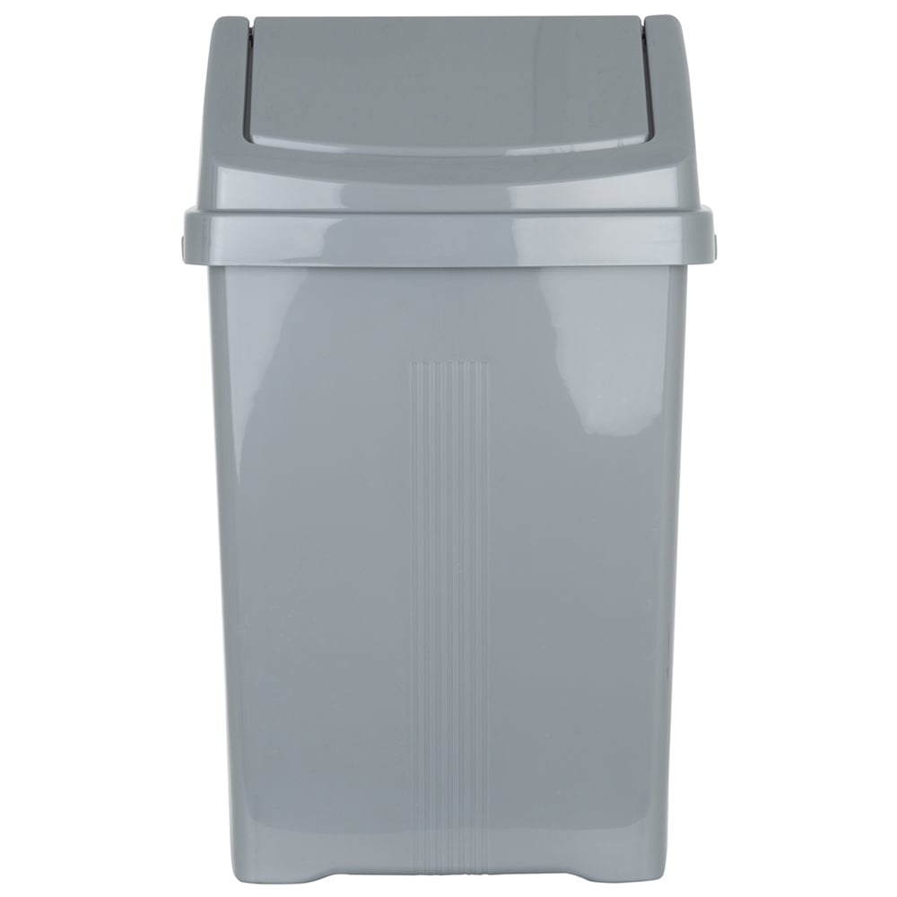 Wham 2 Piece Casa Bin Set (25L/50L Swing Bin) Silv Image 3