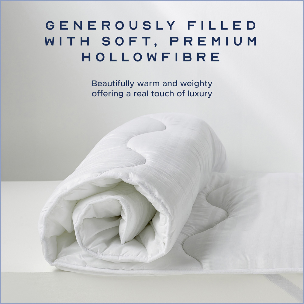 Snuggledown King Size Scandinavian Hollowfibre Mattress Topper Image 4
