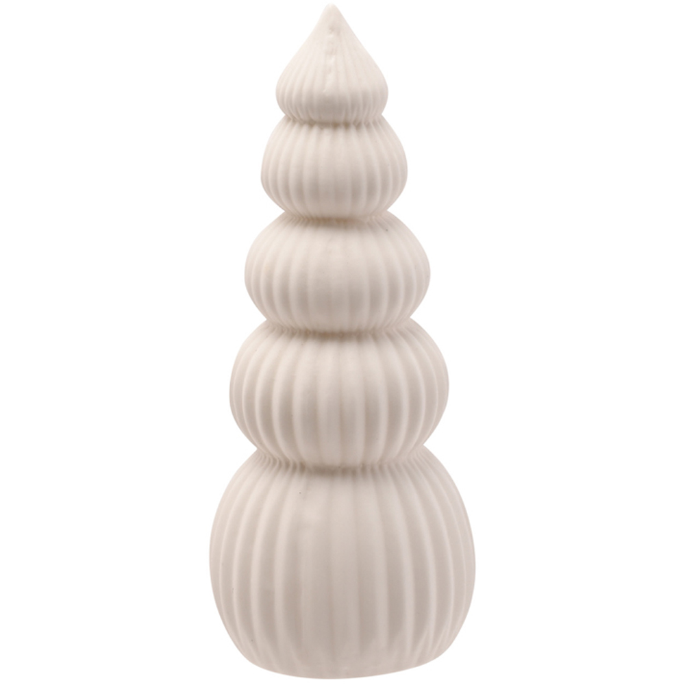 The Seasonal Gift Co. LED Ceramic Light Up Christmas Tree 15cm Image 3