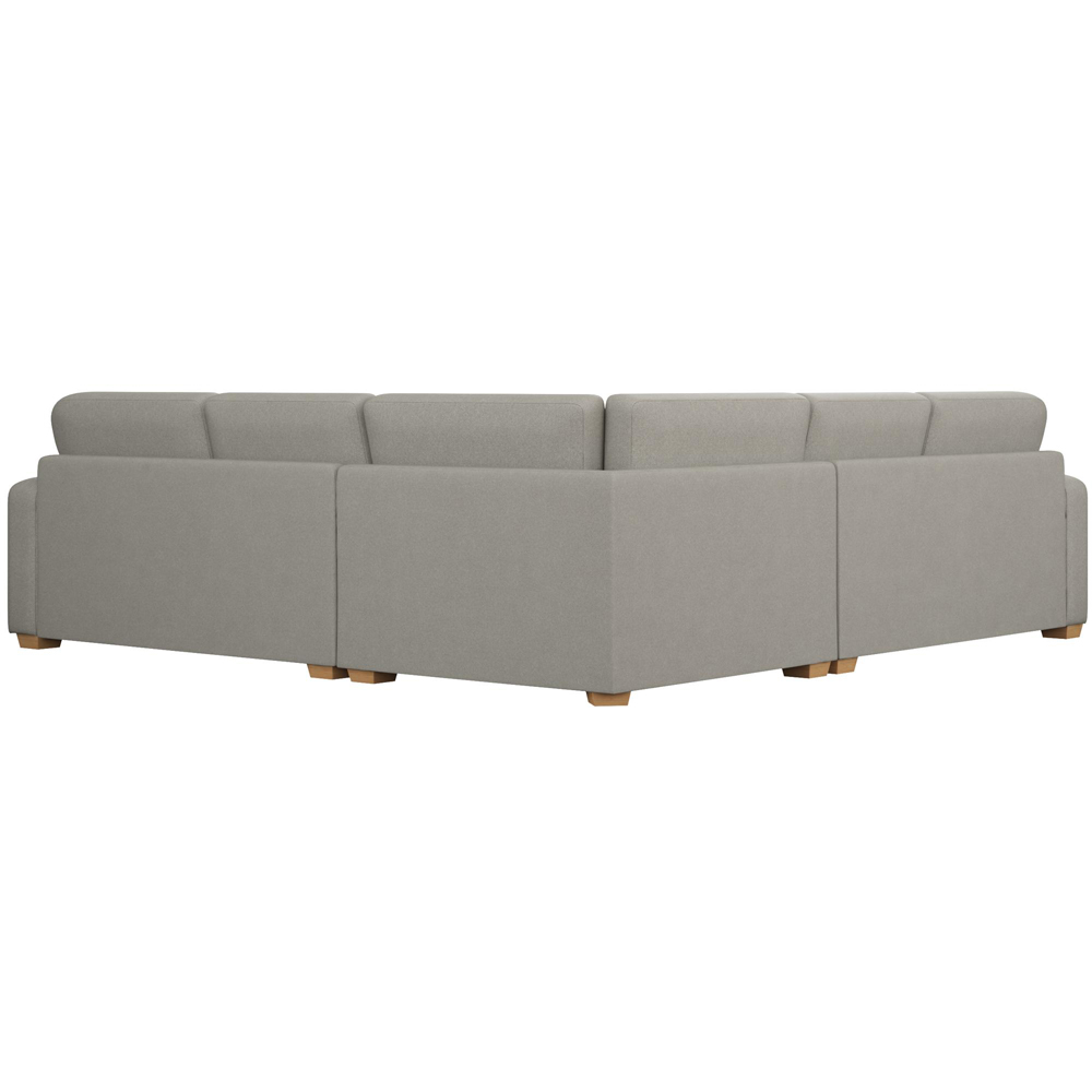 Theadford 4 Seater Venice Mink Fixed Back Corner Sofa Image 4