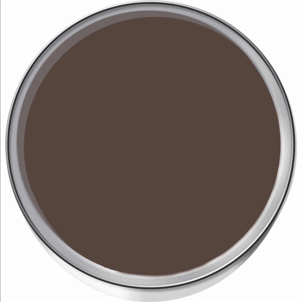 Hemway Dark Chocolate Brown Furniture and Walls Matt Chalk Paint 1L Image 3