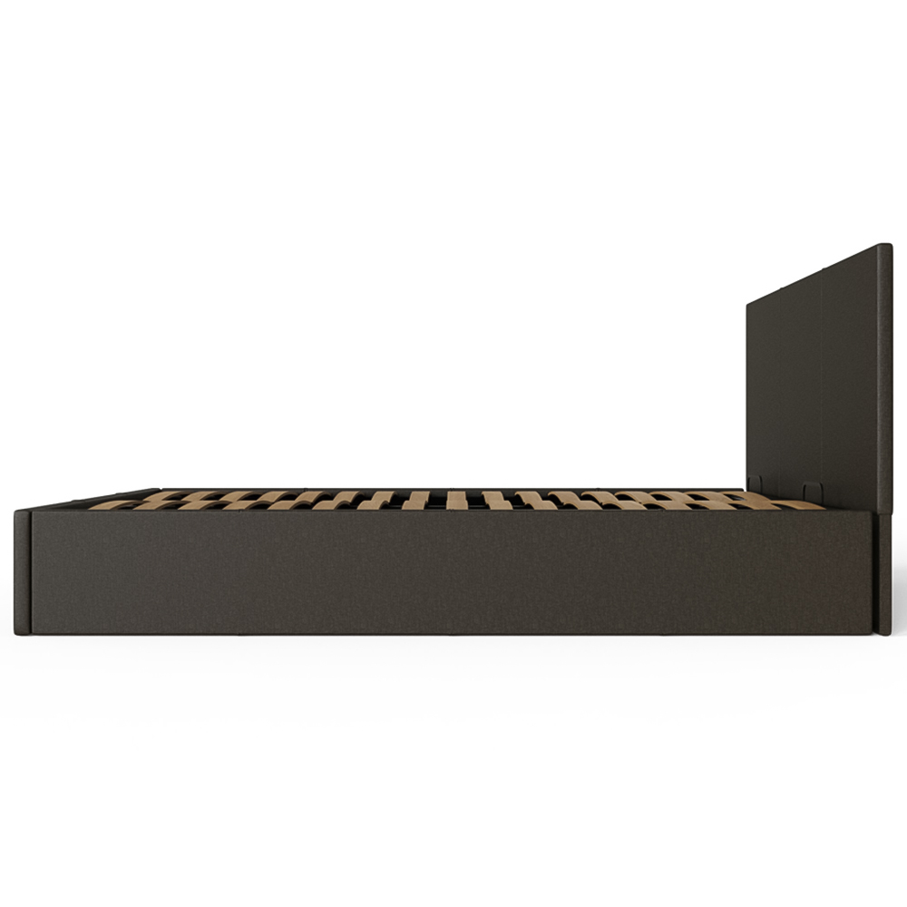 GFW King Size Grey End Lift Ottoman Bed Image 6
