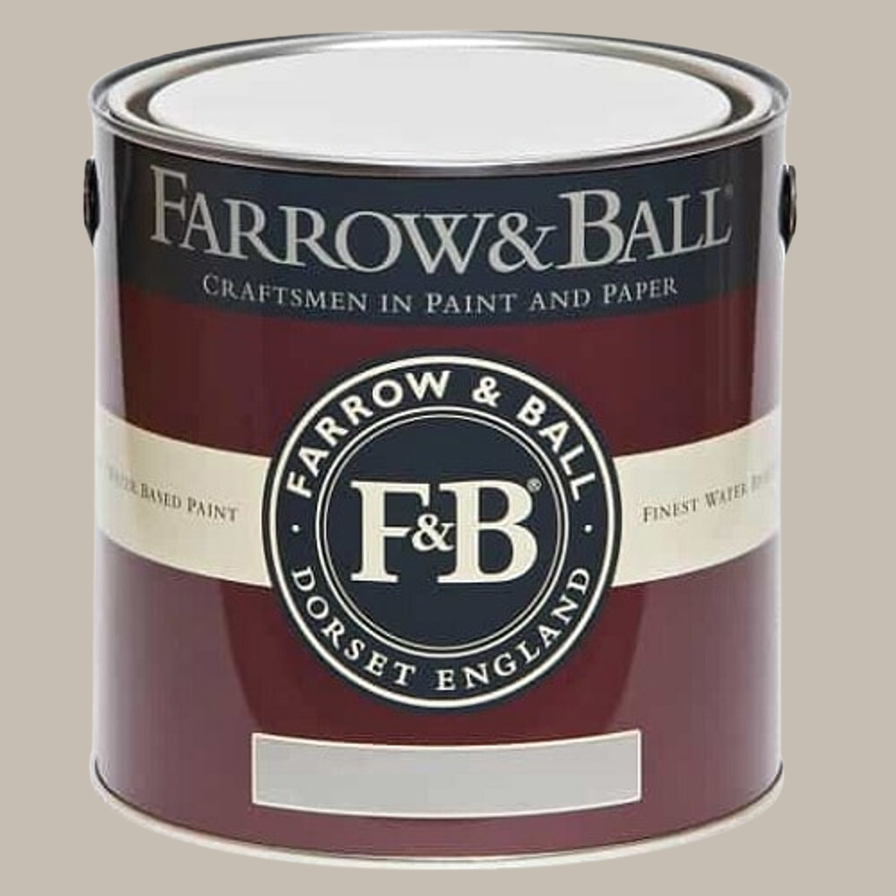 Farrow & Ball Interior Wood and Metal 229 Elephant's Breath Flat Eggshell Paint 2.5L Image 2