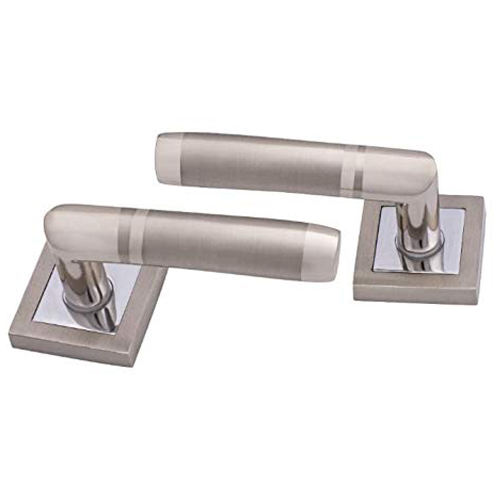 Golden Grace Duo Chrome Select Lever Door Handle Set Image 2