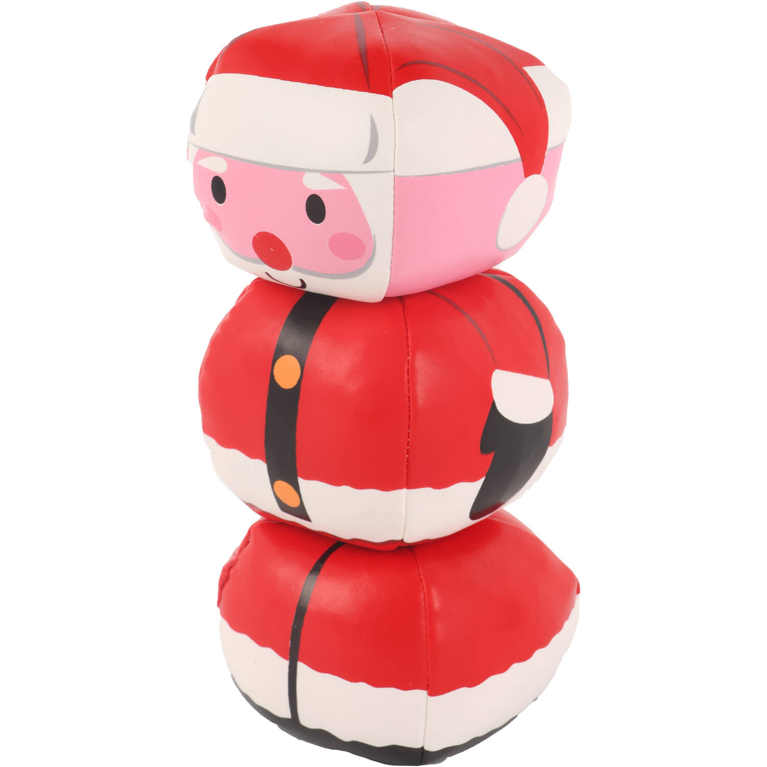 Pack of 3 Santa Juggling Balls Red Image 3