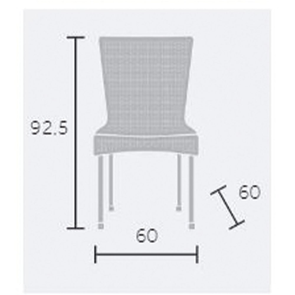 Amelia Rattan Garden Chair Image 3