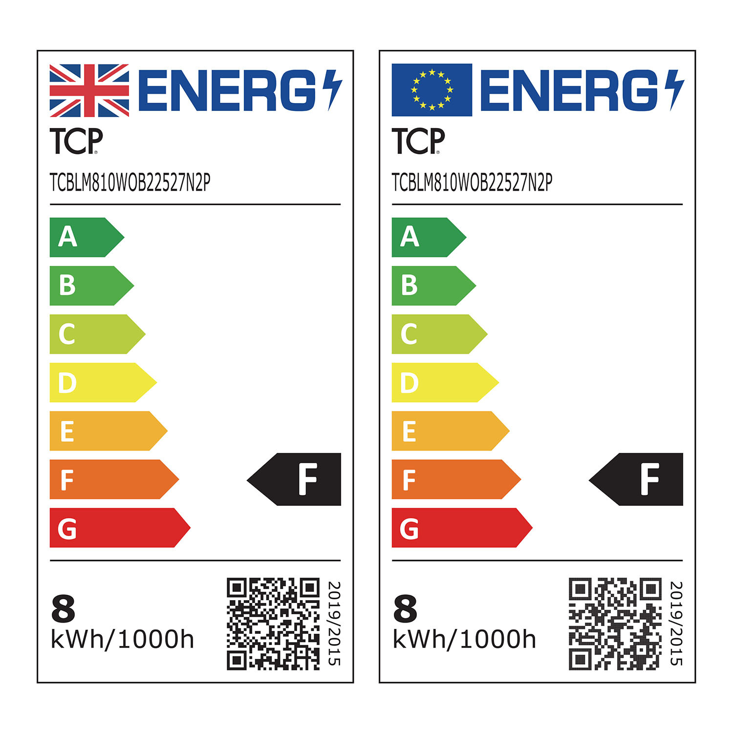 TCP LED MiniGlobe 810L B22 Warm White Bulbs - Warm White Image 4