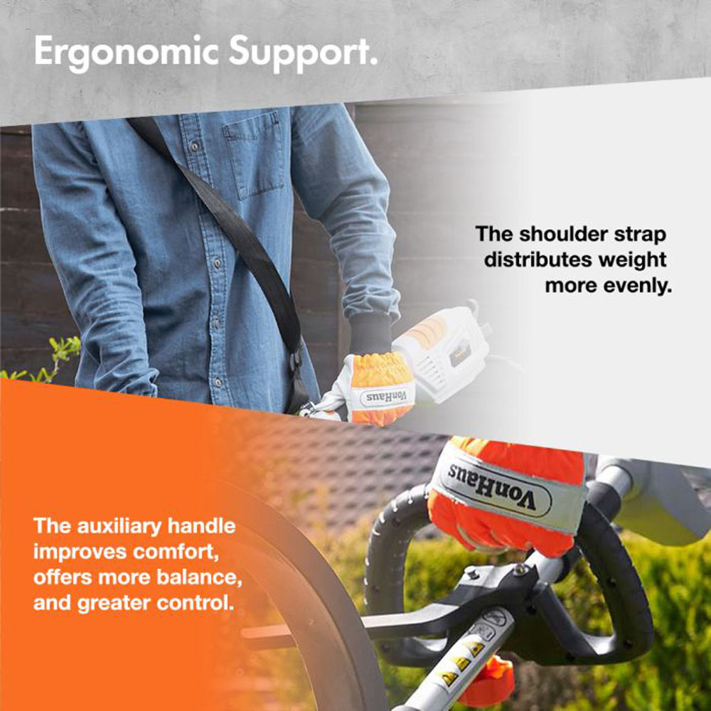 VonHaus 19386RG Grass Trimmer and Brush Cutter Image 6